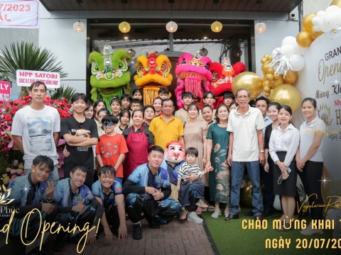 GRAND OPENING HẠNH PHÚC RESTAURANT
