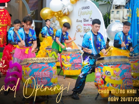 GRAND OPENING HẠNH PHÚC RESTAURANT