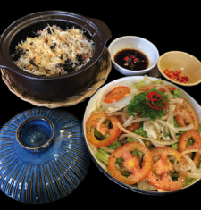 Cơm Gạo Lứt Chiên Giòn